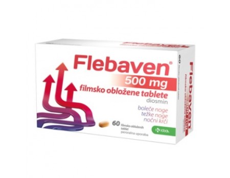 Flebaven 500 mg. 30 tablets